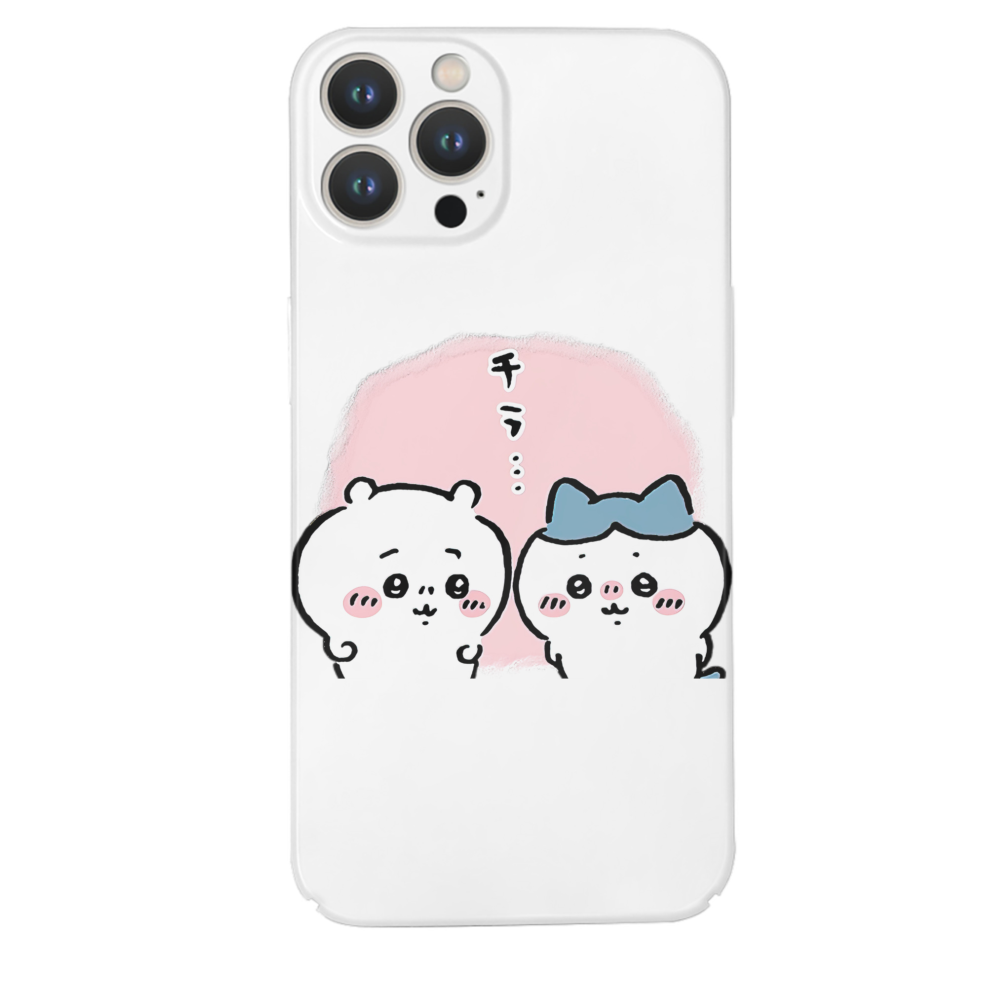 （画像用） ちいかわ ハチワレ Chii-kawa hachiware 【iPhone 14シリーズ対応】ハードケース